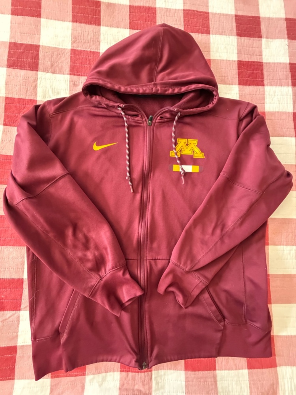 Nike Minnesota Gophers full zip hoodie Men’s size L